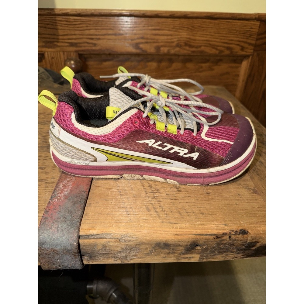 Altra Women's Torin Zero Drop Running Shoes Pink A2235-2-055 Lace Up - Size 8